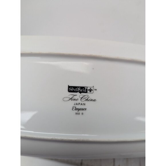 Sheffield China Japan Elegance Covered Butter Dish Floral - Picture 8 of 8